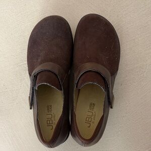 JBU Dark Brown Casual Slip-Ons
